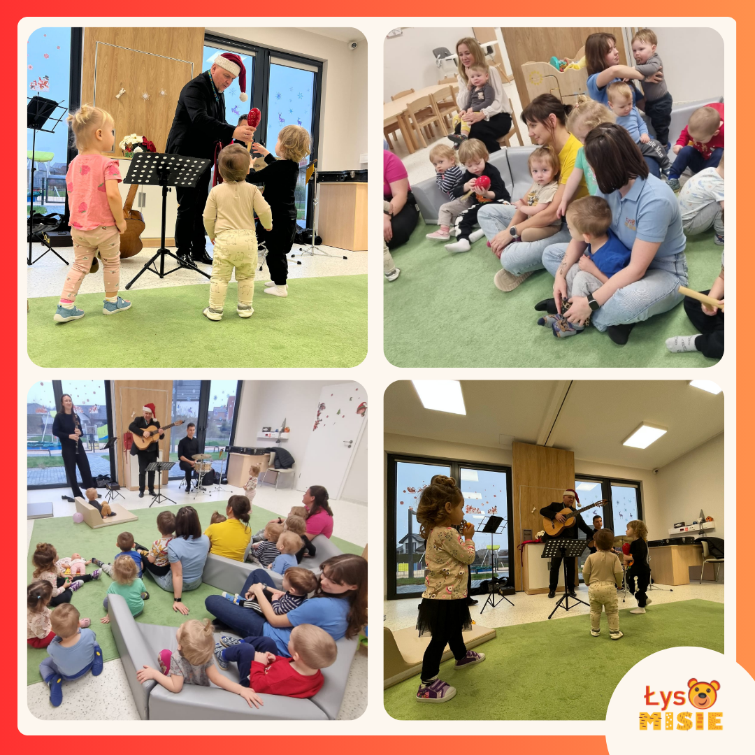 Świąteczna audycja muzyczna w naszym żłobku
